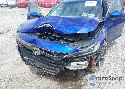 2018 Honda Accord Sport from USA, damaged, VIN 1HGCV1F31JA125768